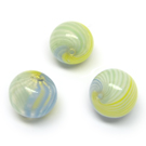 Pūstas stiklas melsvai gelsvas 12 mm