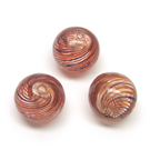Pūstas stiklas rudas 12 mm