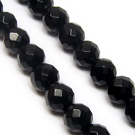 Oniksas facetuotas 6 mm