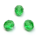 Facetuotas stiklas žalias 8 mm