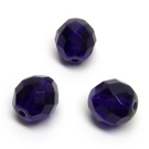 Facetuotas stiklas tamsiai violetinis 10 mm