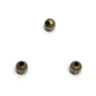 Sendinto žalvario spalvos karoliukai 3 mm