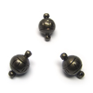 Žalvario spalvos magnetinis užsegimas 10 mm