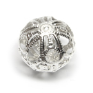 Ažūrinis pasidabruotas stambus apskritas intarpas 18 mm 