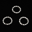 Pasidabruotas "pintas" žiedelis 8 mm