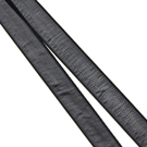 Organzos juostelė juoda 6 mm pločio