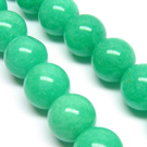 Žadeitas žalsvas apvalus 14 mm Žadeitas žalsvas apvalus 14 mm