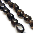 Dūminis kvarcas netaisyklingo ovalo formos 13 mm