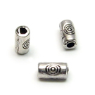 Tibeto sidabro intarpas vamzdelio formos 5,5 mm