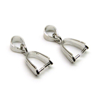 Pakabutis - laikiklis platinos spalvos 16 mm
