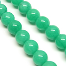 Žadeitas žalios pastelinės spalvos apskritas 8 mm