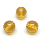 Rusvas stiklas rutuliuko formos 10 mm Rusvas stiklas rutuliuko formos 10 mm