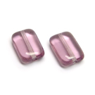 Alyvinis stiklas stačiakampės pagalvėlės formos 12x8 mm