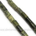 Serpantino smulkių akmenėlių vėrinys 20 cm