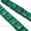 Malachito pagalvėlės 10x10 mm