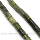 Serpantino smulkių akmenėlių vėrinys 20 cm