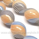 Pūstas stiklas margas 32 mm