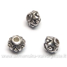 Tibeto sidabro intarpai 6,5 mm
