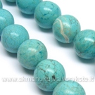 Hovlitas turkio spalvos rutuliuko formos 14 mm