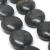 Tamsus zebra akmuo disko formos 20 mm
