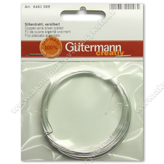 Gutermann  pasidabruota vielutė 0,8 mm - 6 m