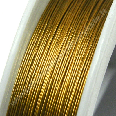 Troselis auksinės chaki spalvos 0,38 mm storio 