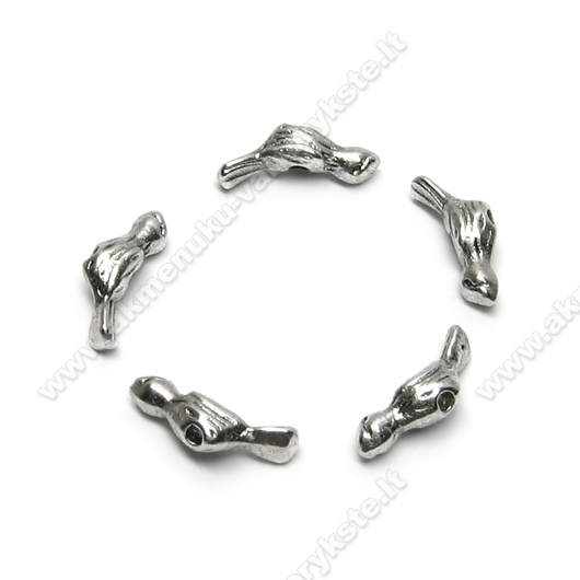 Smulkūs intarpai "Paukštelis" 4x11 mm