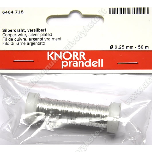 Knorr prandell pasidabruota vielutė 0,25 mm - 50 m