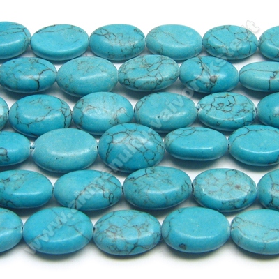 Turkis pupelės formos 14 mm